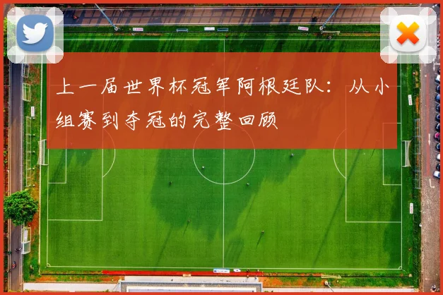 上一届世界杯冠军阿根廷队：从小组赛到夺冠的完整回顾